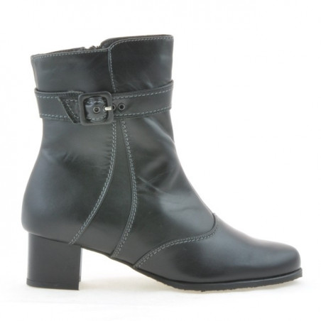 Damskie botki 1139 czarne