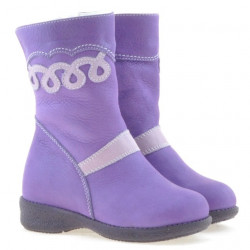 Małe dziecięce buty 23c fioletowe