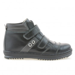 Buty dziecięce 3207 czarne+szare