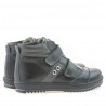 Buty dziecięce 3207 czarne+szare