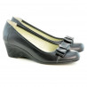 Casualowe / eleganckie buty damskie 636-1 czarne