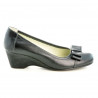 Casualowe / eleganckie buty damskie 636-1 czarne