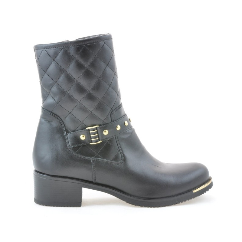 Czarne buty damskie 3296