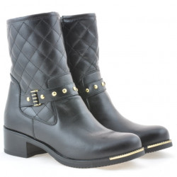Czarne buty damskie 3296