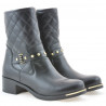 Czarne buty damskie 3296