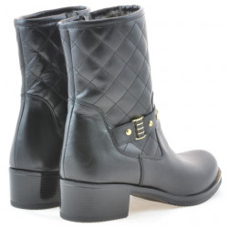 Czarne buty damskie 3296