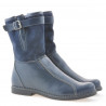 Damskie botki 3249 indigo kombinowany