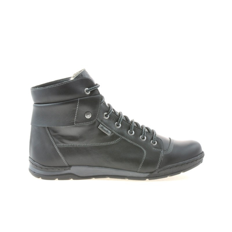 Czarne buty męskie 421