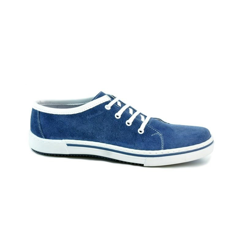 Casualne / sportowe buty męskie 722 indygo welur