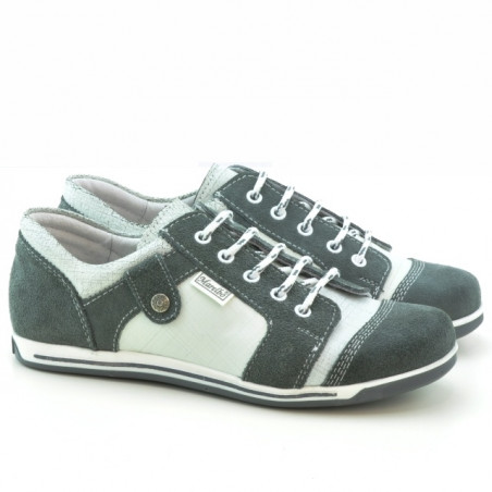 Damskie buty sportowe 143-1 bufo szary+biały