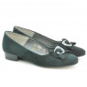 Damskie buty casual 1084 czarne antilopa