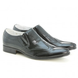 Eleganckie buty męskie 995 czarny lakier