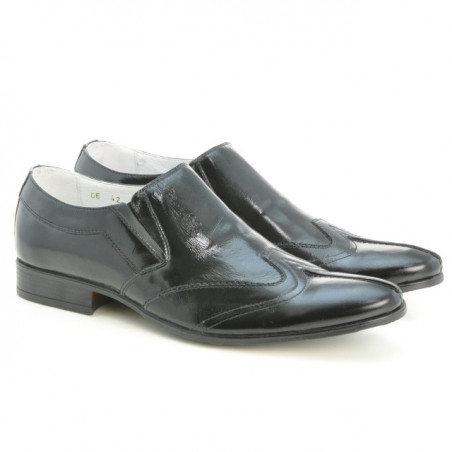 Eleganckie buty męskie 995 czarny lakier