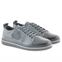 Buty sportowe dla nastolatków 392 czarne+szare