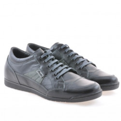 Buty sportowe męskie 716 czarny+szary