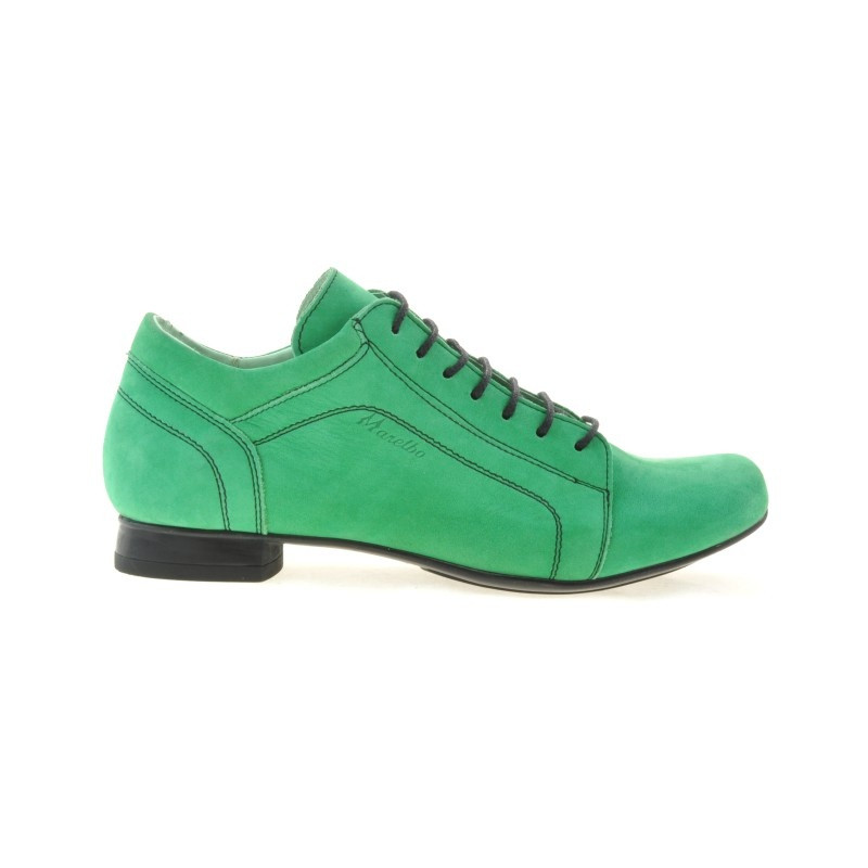 Damskie buty casual 645 bufo zielony