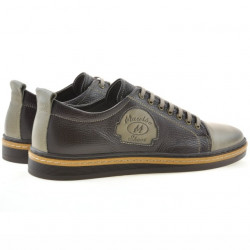 Buty casual / sportowe męskie 766 piasek+kawa