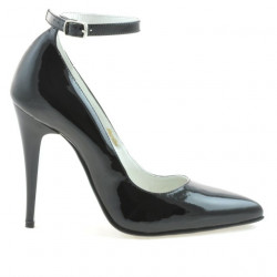 Eleganckie buty damskie 1247 czarny lakier