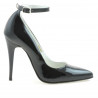 Eleganckie buty damskie 1247 czarny lakier
