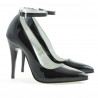 Eleganckie buty damskie 1247 czarny lakier