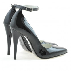 Eleganckie buty damskie 1247 czarny lakier
