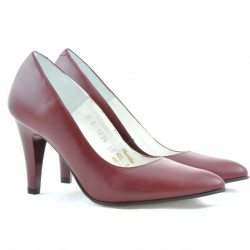 Eleganckie buty damskie 1234 bordowe