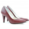 Eleganckie buty damskie 1234 bordowe