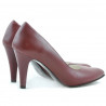 Eleganckie buty damskie 1234 bordowe