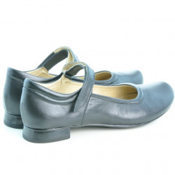 Damskie buty casual 644 czarne