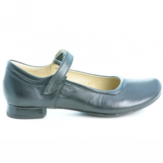 Damskie buty casual 644 czarne