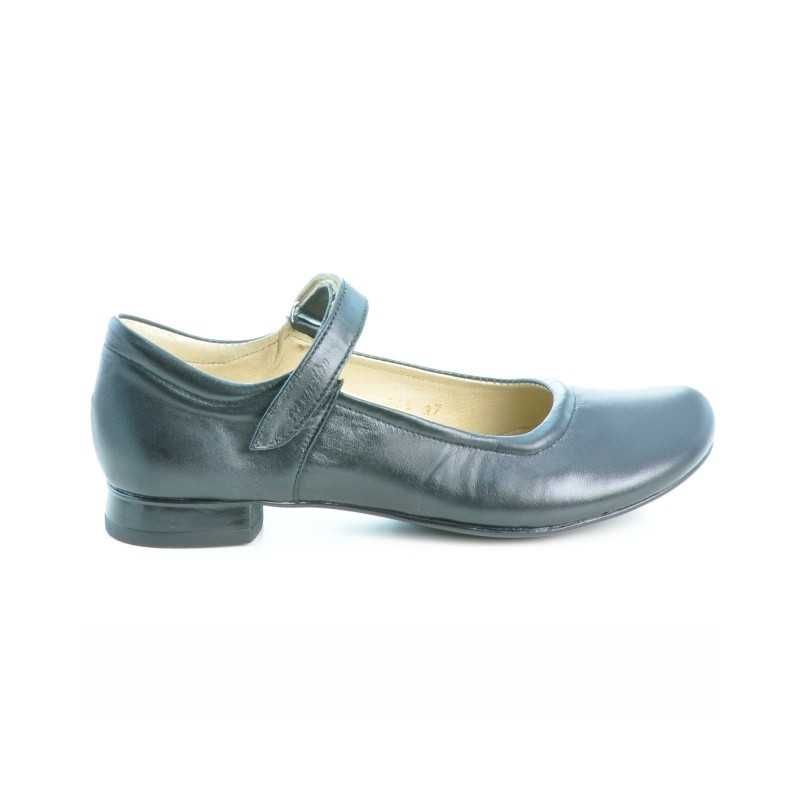Damskie buty casual 644 czarne