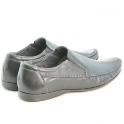 Casual / eleganckie buty męskie 861 czarne