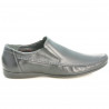 Casual / eleganckie buty męskie 861 czarne