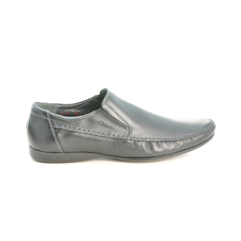 Casual / eleganckie buty męskie 861 czarne