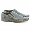Casualowe / eleganckie buty męskie 861 kawa