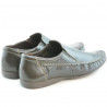 Casualowe / eleganckie buty męskie 861 kawa