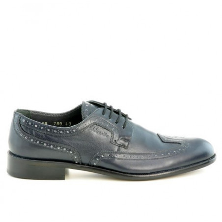 Eleganckie buty męskie 799 indygo