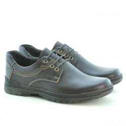 Buty casual / eleganckie męskie 752 kawa