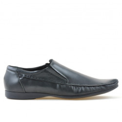 Buty casual/eleganckie męskie 861 szare