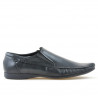 Buty casual/eleganckie męskie 861 szare