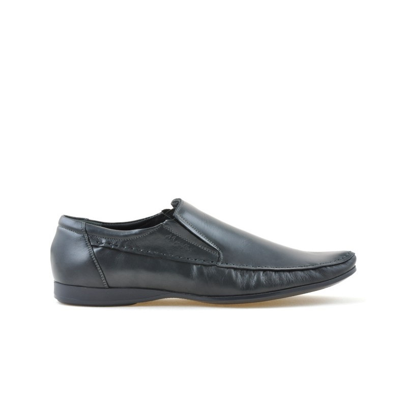 Buty casual/eleganckie męskie 861 szare