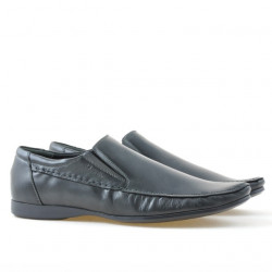 Buty casual/eleganckie męskie 861 szare
