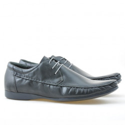 Buty casual / eleganckie męskie 862 szare