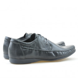 Buty casual / eleganckie męskie 862 szare