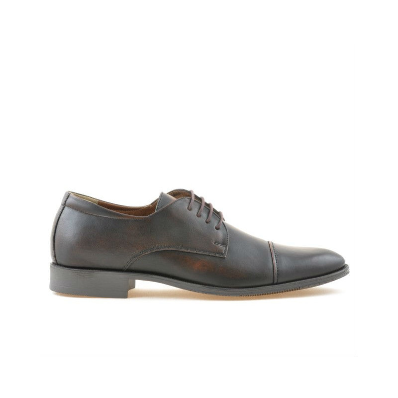 Eleganckie buty męskie 785 a brązowy