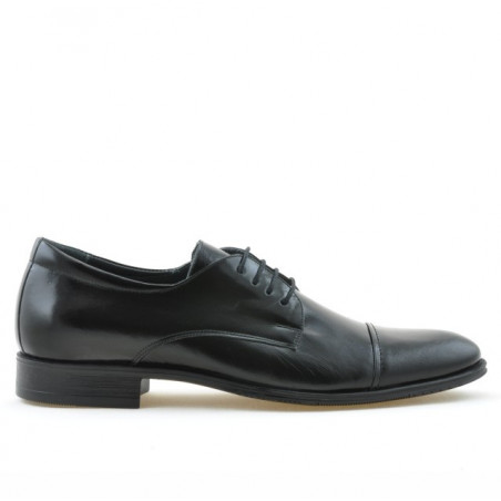 Eleganckie buty męskie 785 lakierowane czarne