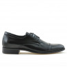 Eleganckie buty męskie 785 lakierowane czarne