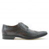 Eleganckie buty męskie 797 a brązowy
