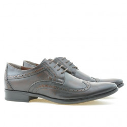 Eleganckie buty męskie 797 a brązowy