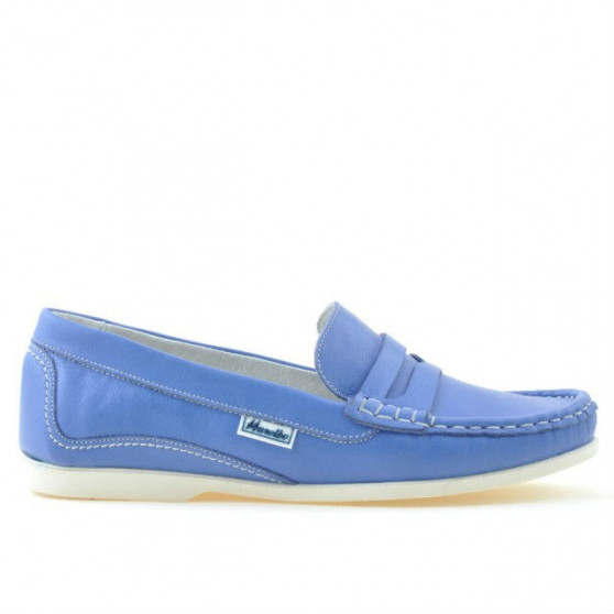Damskie mokasyny 661 niebieskie